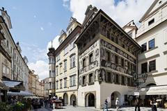 Staroměstské náměstí dům U minuty