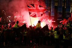 Demonstrace v Glasgow