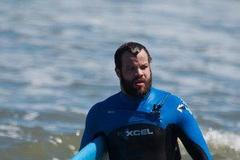 FOTO Zábava drsného beka. Gudas v Tampě propadl surfingu