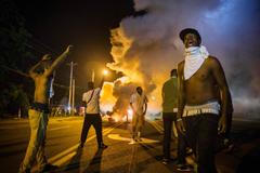 USA - St. Louis - Ferguson - demonstrace