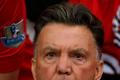 Louis Van Gaal na lavičce Manchesteru United