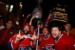 Montreal Canadiens slaví postup do finále konference