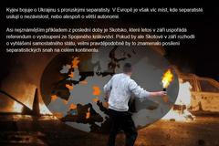 Grafika - Separatismus v Evropě