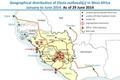 Ebola - mapa - WHO