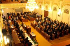 Miloš Zeman v poslanecké sněmovně