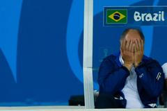 Luiz Felipe Scolari v semifinále MS 2014