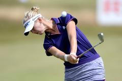Americká golfistka Jessica Kordová na British Open