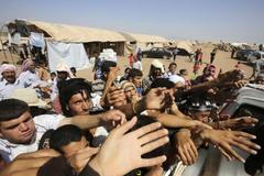 Islamisty pronásledovaní jezídové z Iráku.