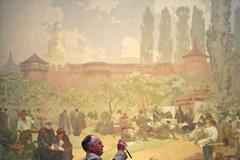 Slovanská epopej ve Veletržním paláci