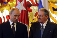 Vladimir Putin -  Raúl Castro