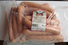 Vepřové párky s neoznačeným množstvím sóji