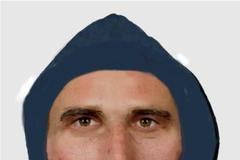 Identikit hledaného muže