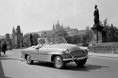 Výstava fotografií vozů Škoda od Viléma Heckela