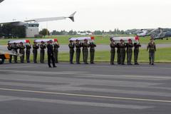 Přílet letadla s ostatky vojáků zabitých v Afghánistánu