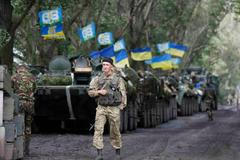 Ukrajina - Slavjansk - ukrajinská armáda