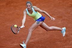 Česká tenistka Karolína Plíšková na French Open