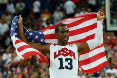 Basketbalisté ve finále OH 2012 v Londýně.