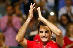 Roger Federer v semifinále Davis Cupu