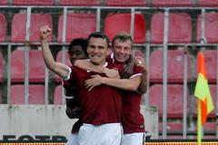 Sparta vs. Jablonec, utkání Synot ligy (Konaté, Lafata, Krejčí)