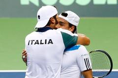 Davis Cup: Fabio Fognini a Simone Bolelli