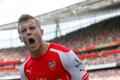 Arsenal - Manchester City: Wilshire slaví svůj gól