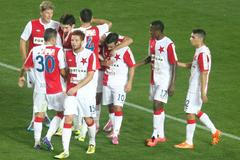 Slavia - Hajduk Split: radost Slavie