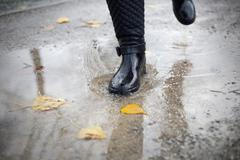 Počasí, déšť, podzim, ilustrační foto