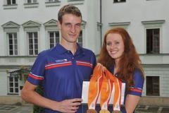 Medaile pro orientační běh, které navrhla Gabriela Soukalová