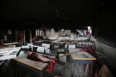 Gaza - Rafah - zničená škola