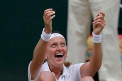 FOTO 55 minut a Petra Kvitová zase vládne Wimbledonu