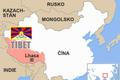 Tibet, mapa