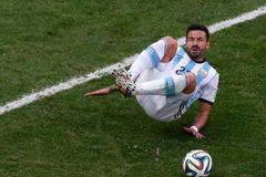 Ezequiel Lavezzi ve čtvrtfinále MS 2014