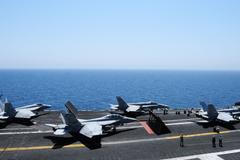 Letadlová loď George H. W. Bush  v Perském zálivu