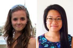 Chytrý holky Monika a Lenka