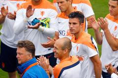 Nizozemský trénink na MS 2014