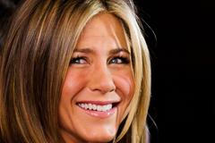 Aniston arrives for the "Cake" gala at the Toronto International Film Festival in Toronto