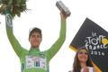 Sagan se zeleným trikotem na Tour de France 2014