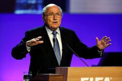 Sepp Blatter na kongresu Fifa 2014