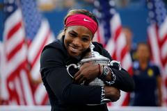 Serena Williamsová slaví triumf na US Open 2014