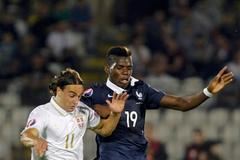 Příprava Srbsko - Francie (Markovič, Pogba)