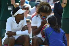 VIDEO Smutný konec Sereny Williamsové na Wimbledonu 2014