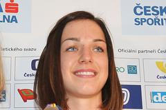 Anežka Drahotová s medailí z ME v atletice 2014