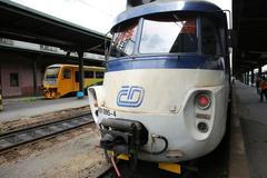 Doprava, vlak, ČD, České dráhy, nádraží, cestování, ilustrační foto