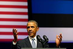 Barack Obama v Tallinnu.
