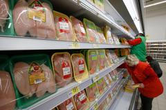 Moskevský supermarket.