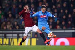 EL, Sparta-Neapol: Marek Matějovský a Gonzalo Higuaín