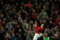 Manchester United's Robin van Persie celebrates after scoring during their English Premier League soccer match against Chelsea at Old Trafford in Manchester