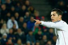 Cristiano Ronaldo slaví gól