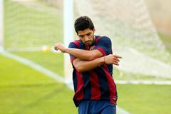 Luis Suárez v dresu Barcelony