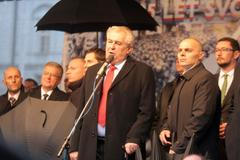 Připomínka 17.listopadu na Albertově